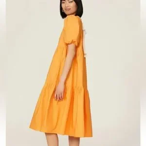 Peter Som Dresses A8 Peter Som Marigold Tiered Midi Dress